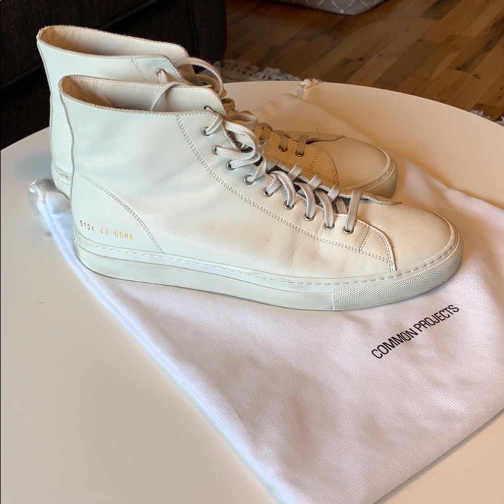 Common Projects Tournament High-Top Sneaker.